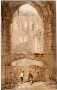 Intérieur du prieuré de Lanercost - Luke Clennell